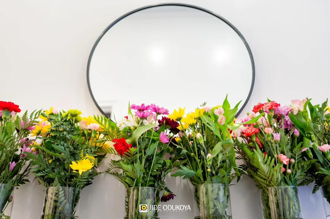 Bouquet-making at The Breezyy Experience